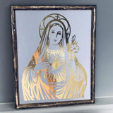Immaculate Heart of Mary Foil Print