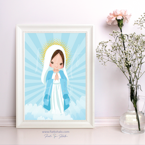 Mary, Mother of God Children's Print